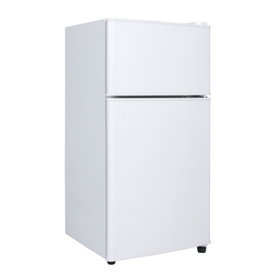 Refrigerador compacto de diseño moderno de fabricante OEM, refrigerador pequeño compacto de 58L, congelador superior, mini refrigerador de color madera de 58L - Product Image 3