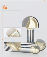 ARDEN Spot Fraiseuses CNC en carbure/TCT pour le travail du bois, pièces d'outillage personnalisables OEM, fraisage en montée HRC45 0503