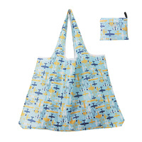 Sacs Sacs de rangement réutilisables et imperméables à l'eau Sacs d'épicerie en tissu polyester lavable écologique