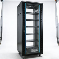 Ventilateurs de refroidissement pour armoire serveur IT 37U, porte vitrée, système de surveillance CCTV DVR, en acier laminé à froid, en stock – Meilleures ventes