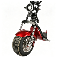 Logo Kustom Oem Chopper Moped Skuter Listrik Citycoco E Chopper Elektro Roller Har Ley EEC COC 60km/jam 2000W 3000W