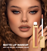 Gloss à lèvres liquide mat repulpant, végétalien, hydratant, waterproof, haute pigmentation, personnalisable avec votre logo, en gros, marque privée