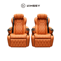 Siège de voiture modifié de luxe en cuir de style aérodynamique JS02A KIMSEY pour Toyota Alphard Vellfire Sienna Granvia