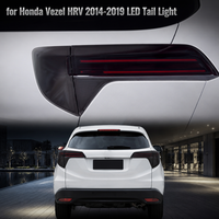 Ensemble de feux arrière LED fumés modifiés pour Honda HRV Vezel 2014-2019 SUV, accessoires de feux arrière LED