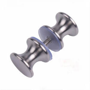 <span class=keywords><strong>Door</strong></span>ノブBathroom Shower Double Side Stainless Steel Modern Handle And Small Clear <span class=keywords><strong>Flat</strong></span> Glass Room <span class=keywords><strong>Door</strong></span> <span class=keywords><strong>Knob</strong></span> - Product Image 2