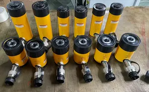 ENERPAC eşdeğer 5 10 15 25 30 50 75 95 ton 16-362mm İnme kaldırma amaçlı mikro ön uç yükleyici hidrolik kriko silindir