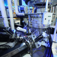 Machine d'extrusion de film soufflé par co-extrusion à 5 couches, film d'emballage agricole LDPE compatible avec un contrôle automatique de l'épaisseur