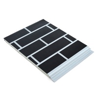 Panneaux de revêtement métallique Panneau sandwich en mousse pour mur extérieur Panneaux sandwich en polyuréthane pour maison préfabriquée