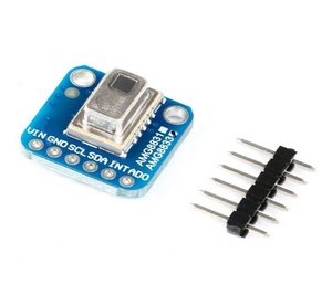 เซ็นเซอร์ตรวจจับอุณหภูมิแบบตาข่าย 8*8 โมดูลถ่ายภาพความร้อน MCU8833 GY-AMG8833 สำหรับวัดอุณหภูมิ - Product Image 1