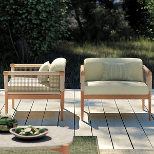 Hot Selling Garden Furniture Lounge Set Villa Leisure Pe <b>rattan</b> Aluminum Alloy <b>Sofa</b> <b>Outdoor</b> Lounge Sectional <b>Sofa</b> Furniture Set - Product Image 2