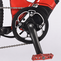Vélo de montagne électrique avec moteur arrière de 250 W, 21 vitesses, moteur central, cadre en aluminium, batterie au lithium 36 V, système de frein à disque