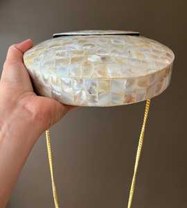 Sleek And Stylish Luxury Metallic Clutch For Women Ideal For Party Wear Designer Clutch Bag For Bride Vintage Look Mother - Product Image 3