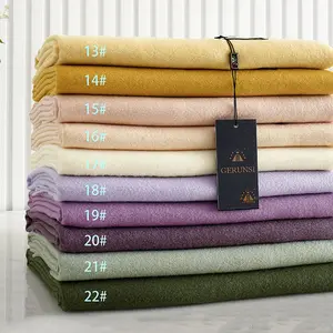 최고 판매 Pashmina 아크릴 스카프 모직 Shawls 담요 겨울 스카프