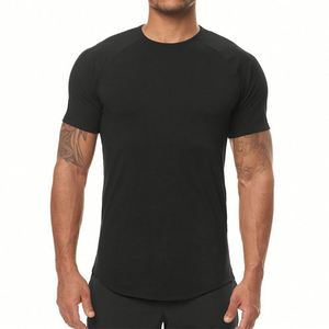 Design Wholesale Tee Classic Men Tshirt Round Neck <b>T</b> Shirt Custom Print logo Black Plain Organic Cotton <b>T</b>-shirt for Men - Product Image 4