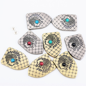 Accesorios de Bricolaje para Llaveros: Conchos Estilo Western con Cierre de Rosca, de Aleación de Zinc y Plástico, con Forma de Escudo de Hierro, Accesorios de Moda para Bolsos - Product Image 6