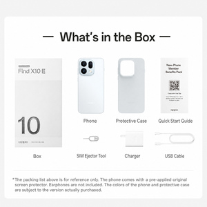 Nouveauté 2026 OPPO Find X10 E 5G Smartphone Dimensity 9500s, 50MP Hasselblad, écran AMOLED 6,59 pouces, batterie 7025mAh - Product Image 4