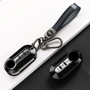 Étui de protection souple en TPU pour clé de voiture <span class=keywords><strong>Fiat</strong></span> <span class=keywords><strong>500</strong></span> Ducato Panda 500L Punto Lancia Musa, accessoires de protection sans clé - Product Image 6