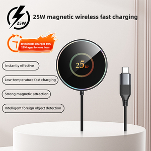 แท่นชาร์จไร้สายแบบแม่เหล็ก 25W สำหรับโทรศัพท์มือถือ ชาร์จเร็ว - Product Image 6