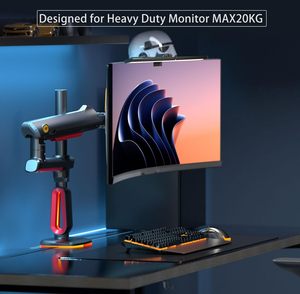แขนยึดจอเกมมิ่ง NB ERGONOMIC สำหรับจอแบน/จอกว้างพิเศษ/จอก้นโค้ง ขนาด 32 ถึง <span class=keywords><strong>60</strong></span> นิ้ว ขาตั้งจอแบบ Heavy Duty รองรับมาตรฐาน <span class=keywords><strong>VESA</strong></span> รุ่น L70 - Product Image 4
