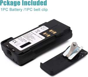 Ppmnn4544 Impres Pak baterai Li-Ion 2450 MAh 7.4V, kapasitas tinggi untuk DP4400 DP4600 DP4800 XiR P6600i XiR P86 stok - Product Image 4