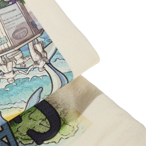 Bolsa de compras ecológica personalizada con estampado de monumentos españoles, bolsa de viaje personalizada, bolsa de algodón d - Product Image 5