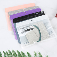 Sac d'emballage pour sous-vêtements, sac refermable unisexe pour leggings, pochette écologique en PET+CPP pour culottes