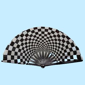 พัดไม้ไผ่ขนาดใหญ่ 13 นิ้ว แบบพับได้ สำหรับงานแสดงเต้นรำ - Product Image 1