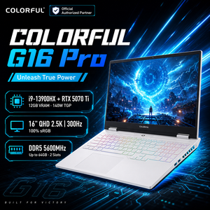 โน้ตบุ๊กเกมมิ่ง I9 รุ่นที่ 13 ขนาด 16 นิ้ว 2.5K Intel Core I9-13900HX RTX5070Ti 12GB DDR5 64GB Wi-Fi 6E <span class=keywords><strong>Windows</strong></span> 11 <span class=keywords><strong>Pro</strong></span> - Product Image 1