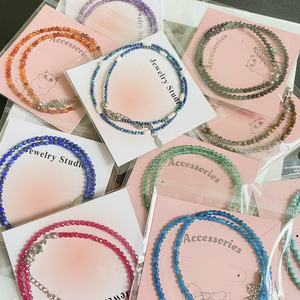 2025 bijoux de mode à la mode à la main <span class=keywords><strong>color</strong></span>é Boho tour de cou chaîne pierres précieuses cristal pierre naturelle perle collier pour femmes fille cadeau - Product Image 6