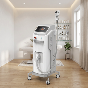 Appareil d'épilation, appareil d'épilation au laser diode 808 portable conçu pour les salons de beauté (3 longueurs d'onde : 755 nm/ 808 nm/ 1064 nm) - Product Image 1