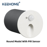 Lampara Con Sensor De Movimiento LED Sensor Lights PIR Motion Sensor Control Switch Led Stair Step Appliques murales pour chambre d'hôtel