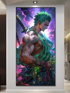 ขายส่งโปสเตอร์อนิเมะแบบกำหนดเองตามสั่ง ลูฟี่ โซโล ชุด 8 ชิ้น - Product Image 6