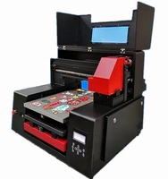 Imprimante à plat UV automatique A1 A3 bon marché avec tête Epson, encre à séchage rapide pour tous les matériaux
