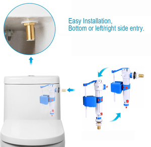 Châu Âu side nhập nhà vệ sinh van Fill 2 trong một dưới và Side đầu vào thông minh Nhà vệ sinh van Fill cho thị trường Châu Âu - Product Image 3