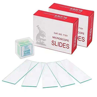 Manufacturer Microscope Prepared Slide Preparation Frosted Microscope Glass Slide Box Cover Glass Cover slip