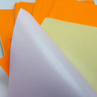 Feuilles d'étiquettes autocollantes en papier fluorescent A4 imperméables et écologiques personnalisées pour l'impression d'étiquettes scolaires et de bureau