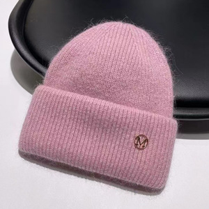 Winter New Fashionable Plush Thick Warm Ear Protector Bonnet tricoté avec un grand tour de tête - Product Image 6