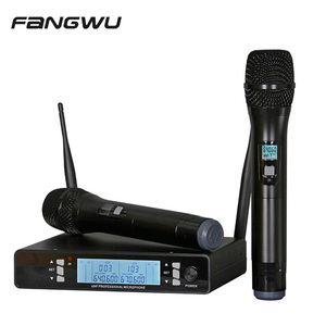 ระบบหูฟังดิจิตอล4 UHF คาราโอเกะไมโครโฟนไร้สายสำหรับครู - Product Image 1