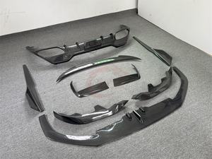 Per <span class=keywords><strong>BMW</strong></span> serie 8 G14 <span class=keywords><strong>G15</strong></span> G16 AC stile in fibra di carbonio con labbro anteriore canard minigonne laterali diffusore posteriore alettoncino posteriore - Product Image 2