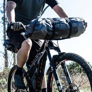 Sacs de guidon de vélo en nylon personnalisés, 2 côtés, fermeture à enroulement, étanches, pour le cyclisme - Product Image 3