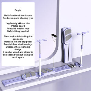 Juego <span class=keywords><strong>de</strong></span> tablero <span class=keywords><strong>de</strong></span> reformador <span class=keywords><strong>de</strong></span> Pilates plegable multiusos al por mayor, rodillo <span class=keywords><strong>de</strong></span> ejercicio con temporizador para ejercicio efectivo - Product Image 6