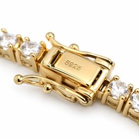 Fabricant de bracelets tennis en gros, 2-6,5 mm, argent pur 925, diamant Moissanite certifié GRA de qualité VVS, bracelet chaîne tennis