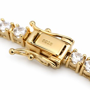 Fabricante de <span class=keywords><strong>Pulseras</strong></span> de Tenis al por Mayor, 2-6.5mm, Plata Pura 925, Diamante Moissanita Grado VVS Certificado GRA, Pulsera de Cadena de Tenis - Product Image 5