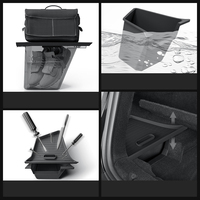 Boîte de rangement de coffre arrière en TPE 3D personnalisée, imperméable, facile à nettoyer, pour Tesla Nouveau modèle Y Série de lancement 2025