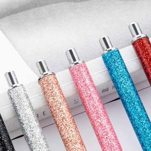 Customizable Glitter Ballpoint With <b>Gold</b> Foil Pu Coating - Bulk Promotional <b>Pens</b> for Events & Gifts - Product Image 3