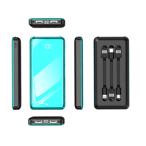 Chargeur de ligne intégré 22.5W 10000mAh super large mah compact et portable pour Huawei Apple flash charge power bank - Product Image 5