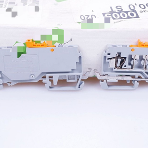 Nieuwe en originele 280-871 2-draads-ontkoppelings-E-meetklem, grijs, op voorraad in magazijn, PLC-programmeercontroller - Product Image 1