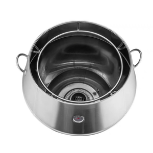 Four à canard transparent double combustible de 80 cm, rôtissoire commerciale au gaz et au charbon de bois pour canard, <span class=keywords><strong>char</strong></span> siu, côtes de porc - Product Image 5