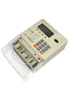 <span class=keywords><strong>Compteur</strong></span> d'énergie électrique prépayé avec clavier <span class=keywords><strong>et</strong></span> écran LCD, moniteur d'énergie de classe 1.0, précision 60A, courant maximal pour usage domestique - Product Image 2