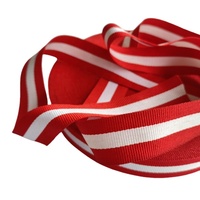 Bonne qualité personnalisé 100% Polyester tissé Jacquard rayé Polyester sangle bande sangle ceinture pour sac chaussures